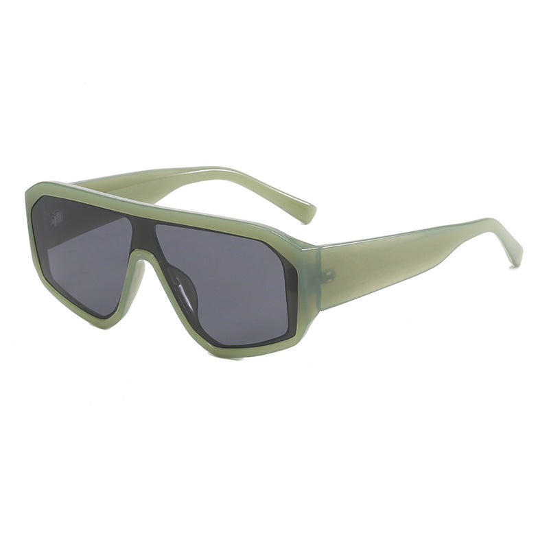 Women's oversized sunglasses in modern design with wide frame Bowlift