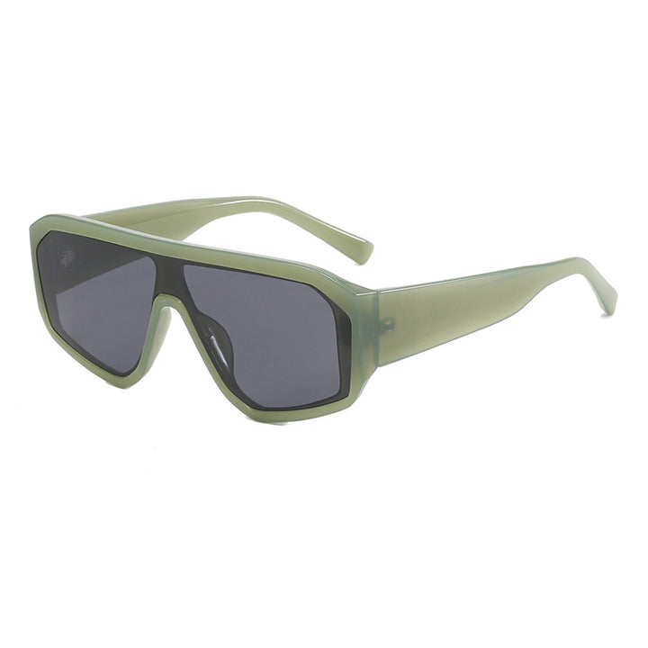 Women's oversized sunglasses in modern design with wide frame Bowlift