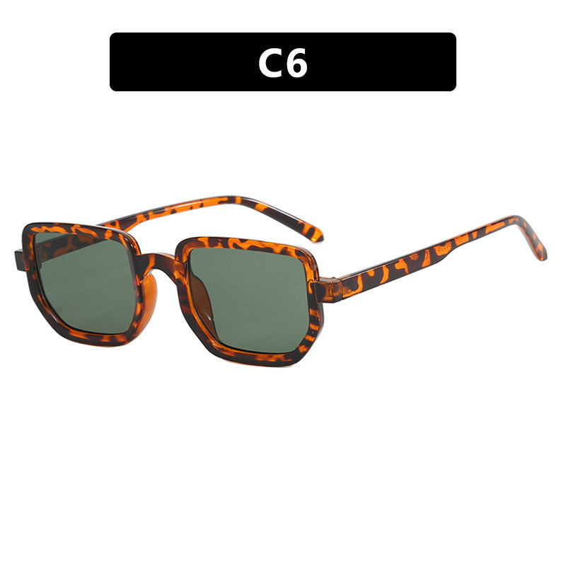 Women's geometric sunglasses with stylish frame and protective lenses Bowlift