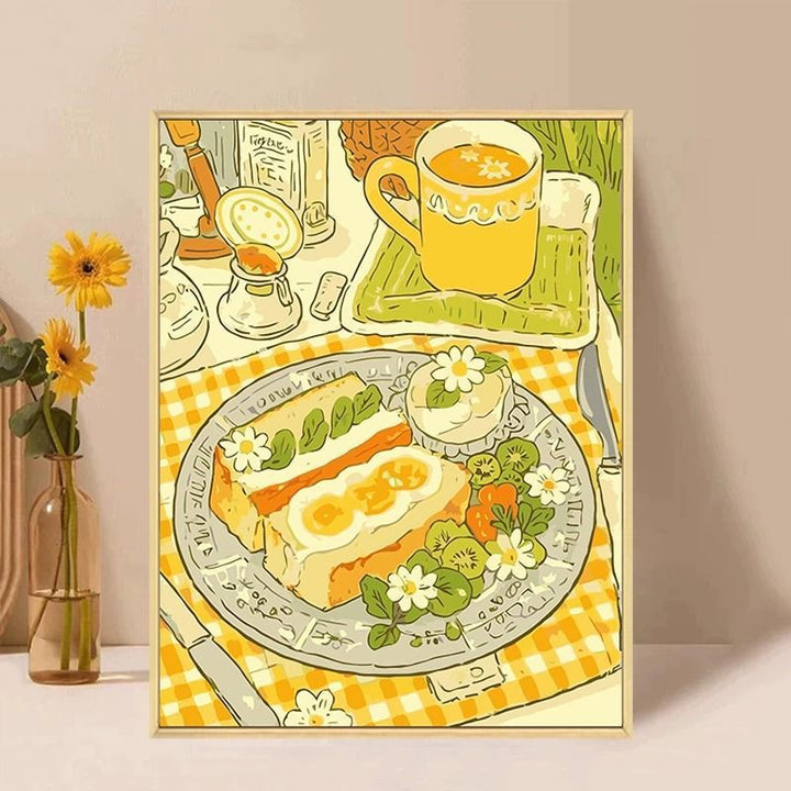 Gourmet Culinary Wall Art Print Bowlift