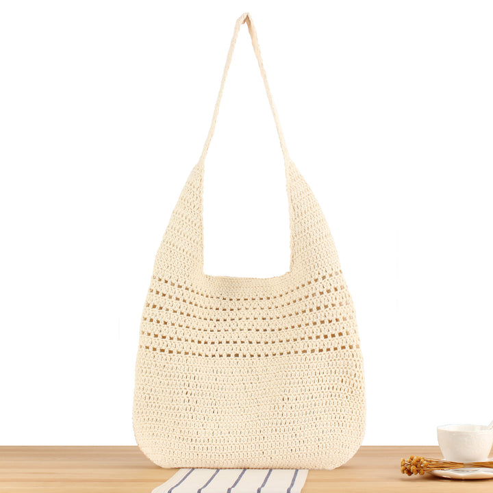 Macrame Shoulder Bag with High Wearing Comfort Bowlift