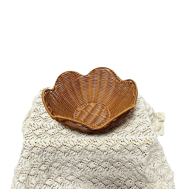 Women Decorative Fruit-and-Snack Basket Bowlift