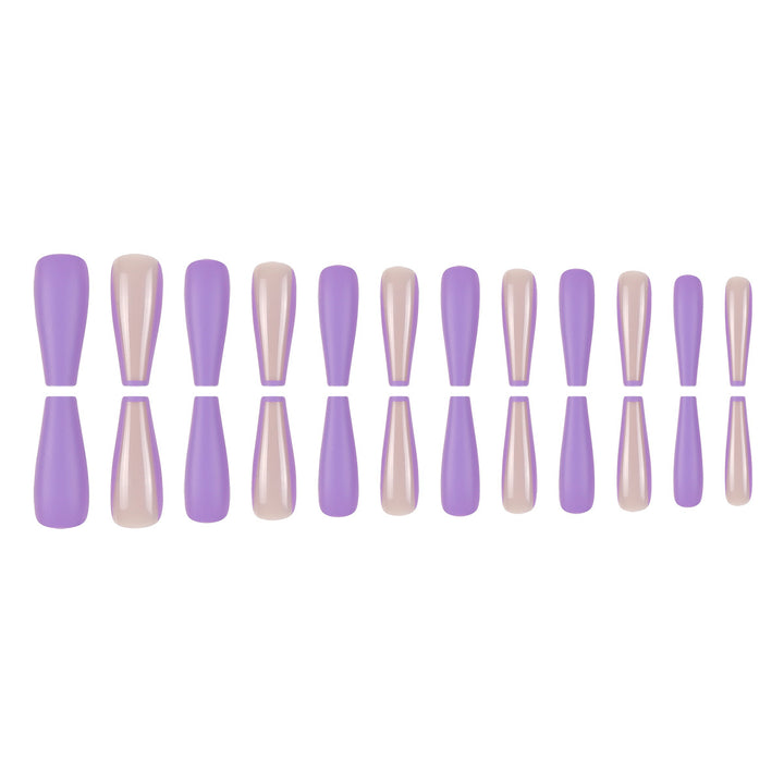 Elegant Matte Long Stiletto Nail Tips Bowlift