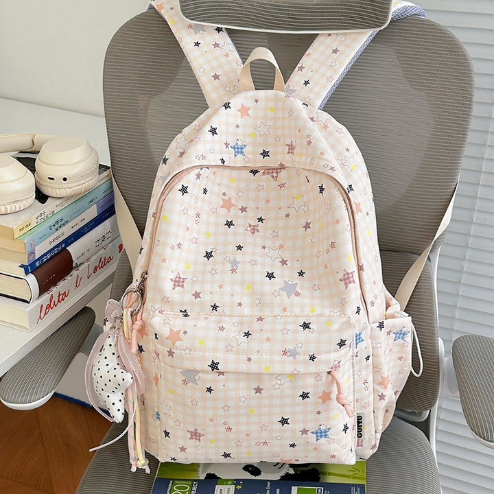 Cute Star Print Backpack