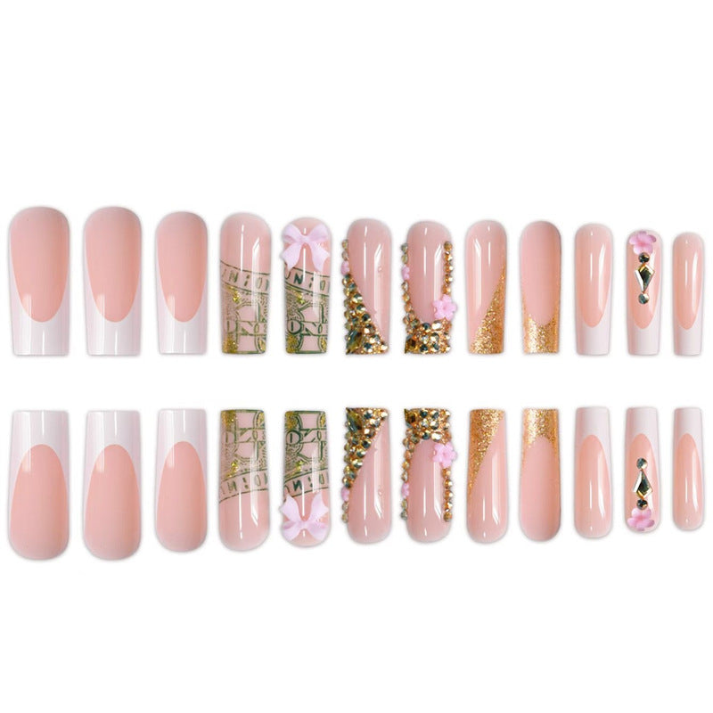 Decorative Acrylic Press-On Nails Bowlift