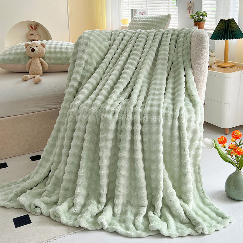Women's Plush Throw Blanket Bowlift