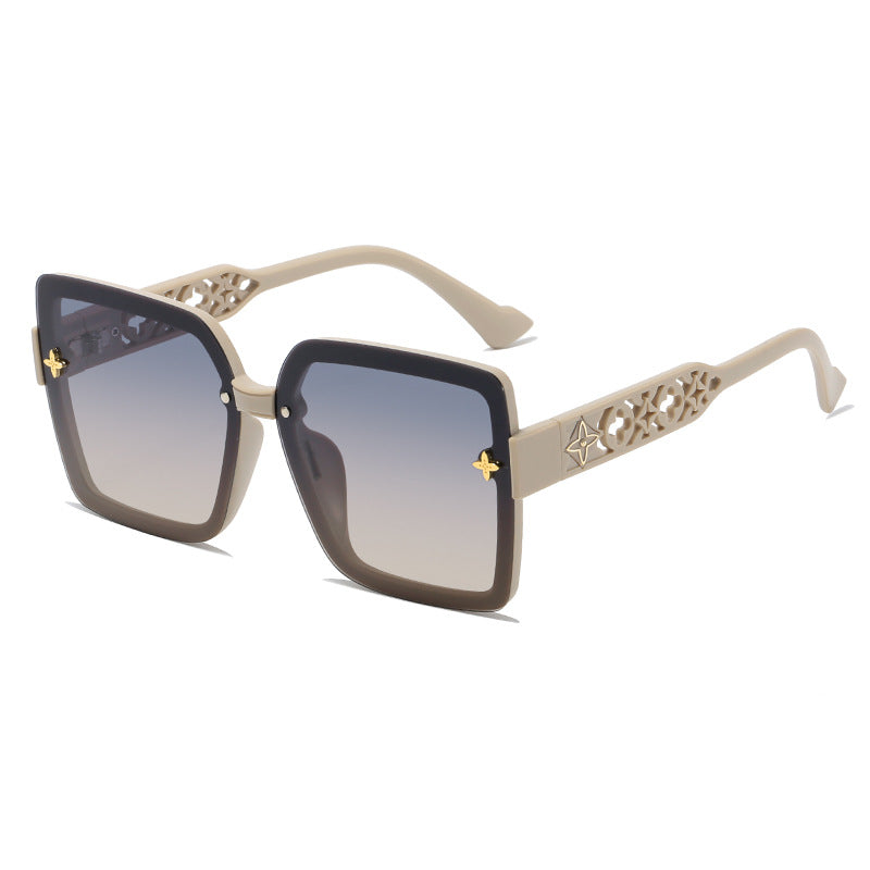 Women's designer sunglasses with intricate frame and UV protection Bowlift