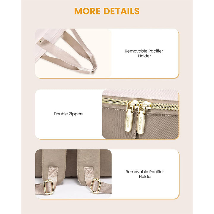 Multifunctional Tote Bag with Detachable Accessories Bowlift