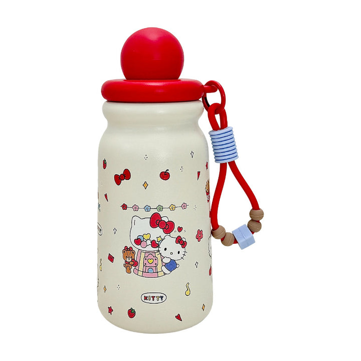 Women Creative Water Bottle with Cute Pendant Bowlift