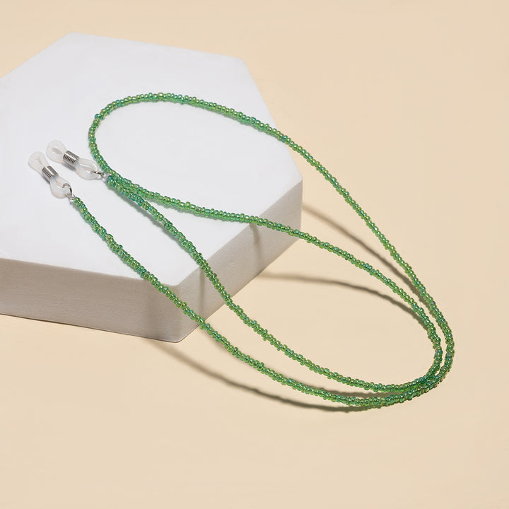 Artistic Beaded Eyewear Chain Bowlift