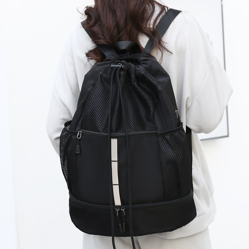 Multi-Functional Mesh Sports Backpack Bowlift
