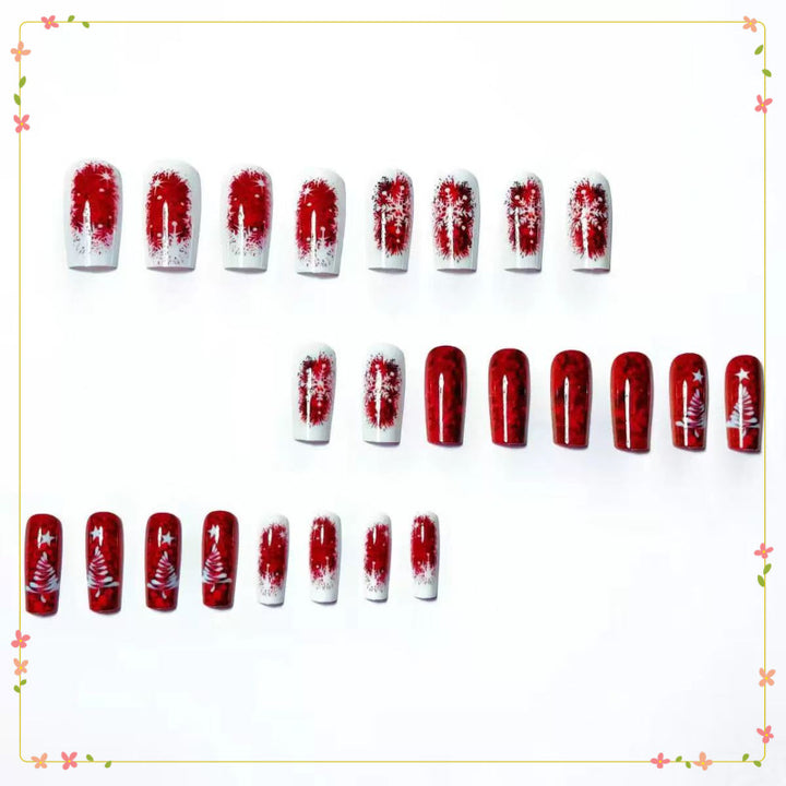 Creative Christmas Art Nails Bowlift