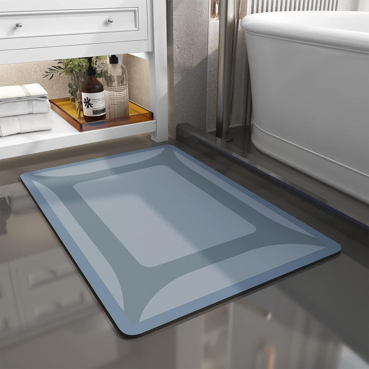 Modern Geometric Bathroom Mat Bowlift