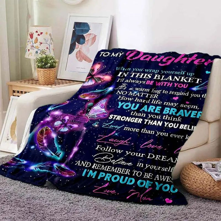 Inspirational Fleece Blanket