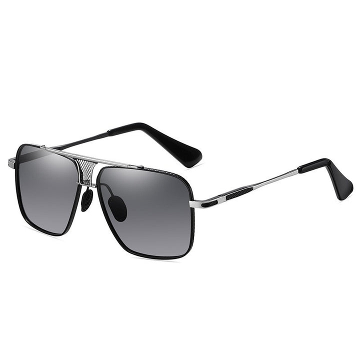Women's Square Sunglasses with Stylish Metal Frame and High-Quality UV Protection Bowlift