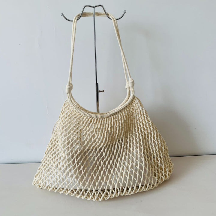 Mesh tote bag with soft handle Bowlift
