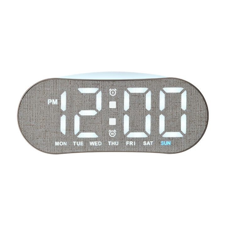 Digital alarm clock with large LED display Bowlift