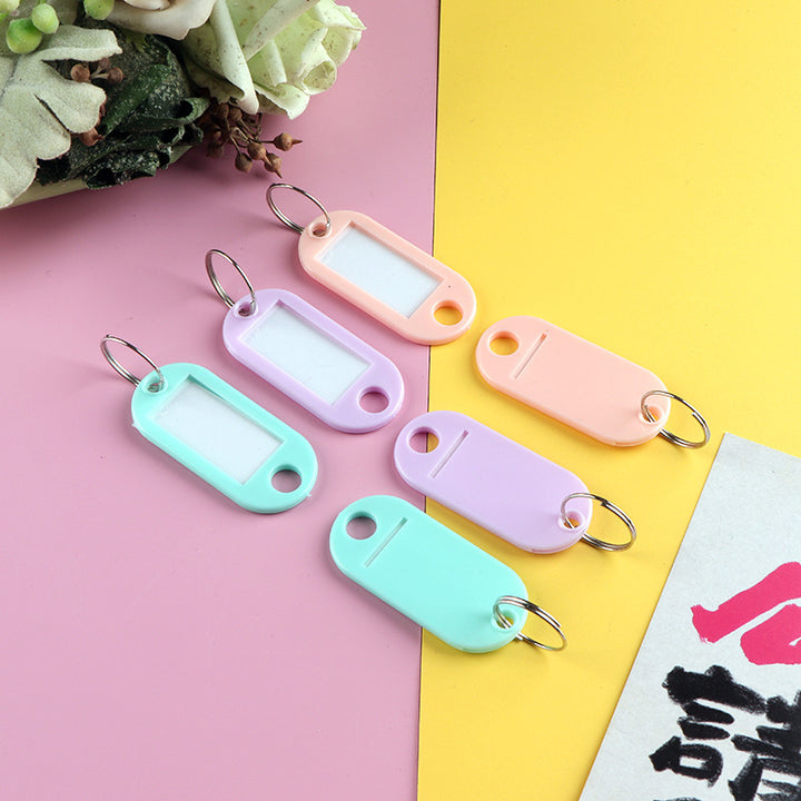 Unisex keychain with name tag Bowlift