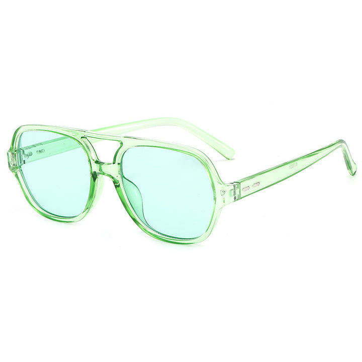 Women square glasses with clear frame and trendy design Bowlift