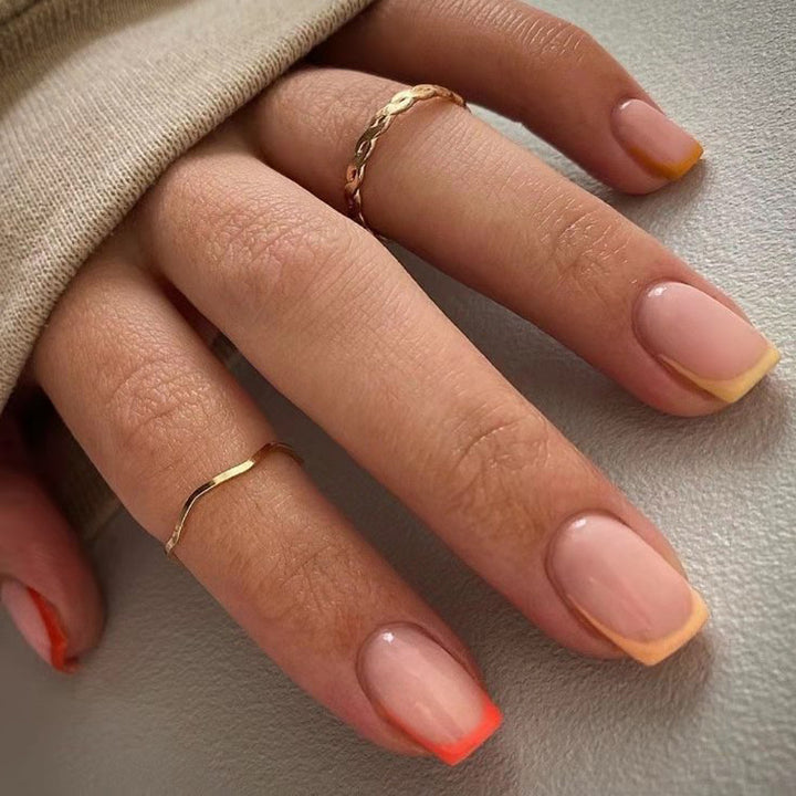 Artful nail art with soft color gradients Bowlift