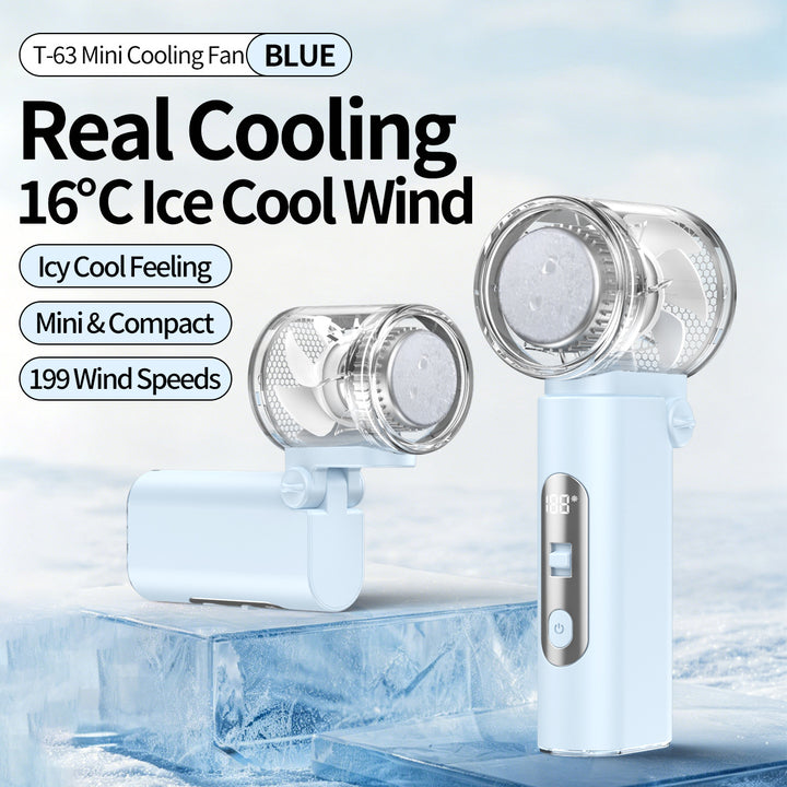 Ladies Portable Mini Fan with Cooling Function Bowlift