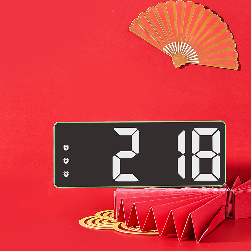 Digital table clock Bowlift
