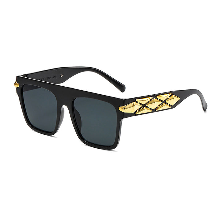 Ladies elegant designer sunglasses with luxurious frame accents Bowlift