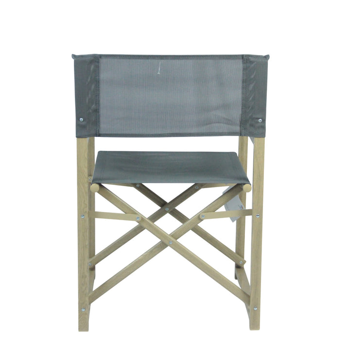 Folding chair with backrest made of high-quality wood Bowlift