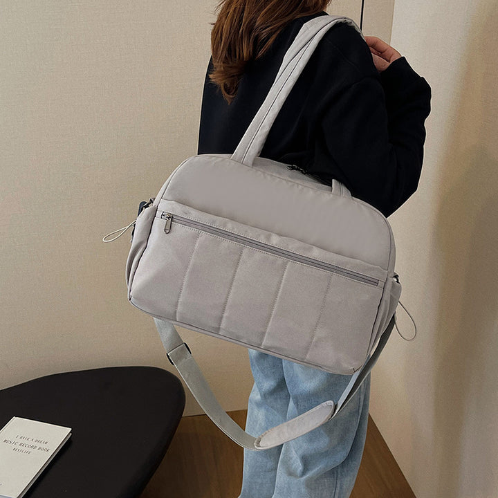 Fitness-Duffel-Bag with Spacious Inner Compartment and Intelligent Pocket Design Bowlift