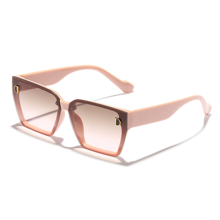 Women's fashionable sunglasses in a unique design with oversized lenses Bowlift