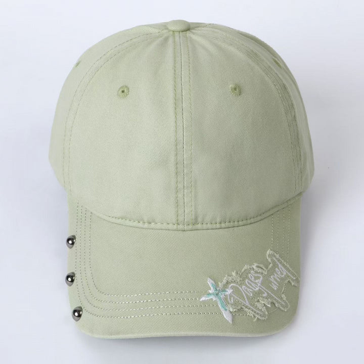 Women's Embroidered Adjustable Baseball Cap Bowlift