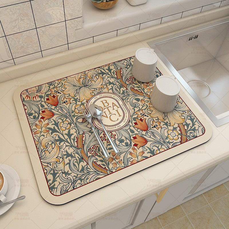 Geometric Pattern Floor Mat