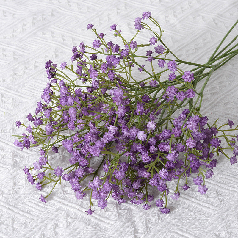 Artificial Baby Blue Flower Bouquet