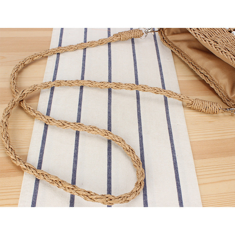 Shoulder bag with bead embellishment Bowlift