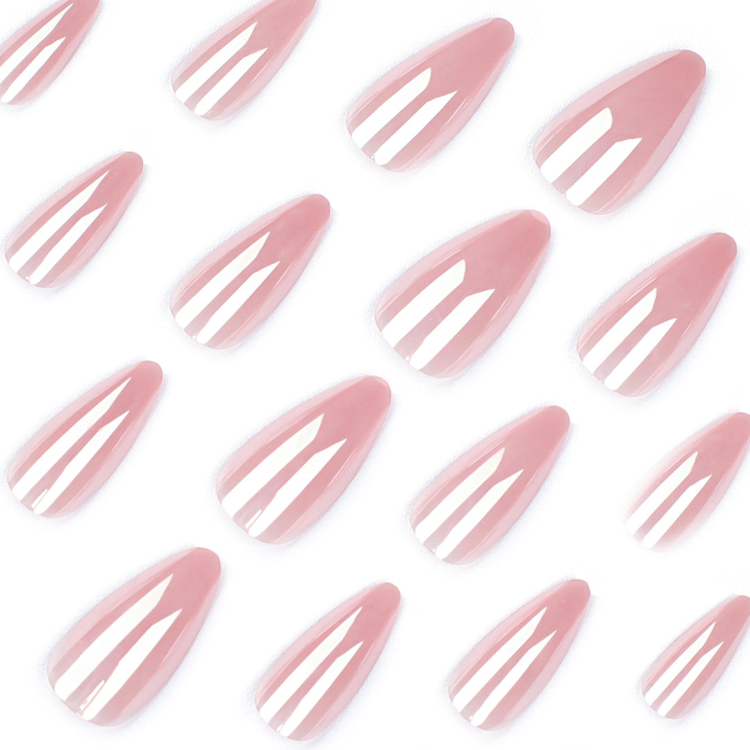 Elegant Stiletto Nails with Glossy Finish Bowlift