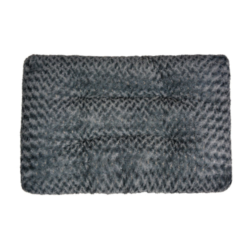 Plush Textured  Mat  Dog Bed