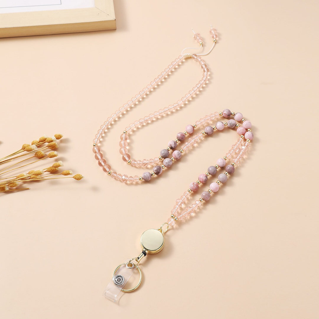 Beaded Phone Chain Holder Bowlift