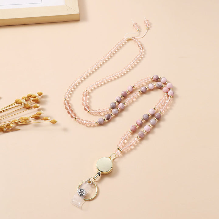 Beaded Phone Chain Holder Bowlift