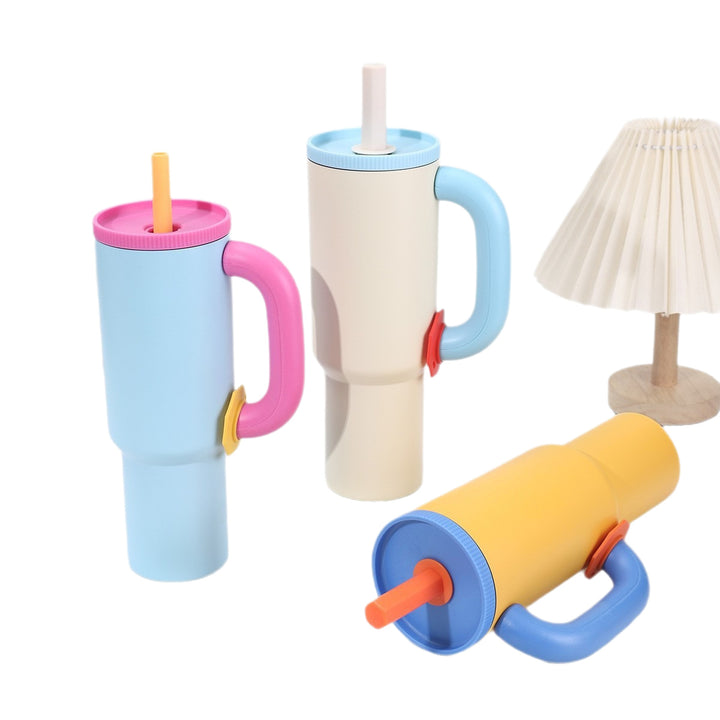 Women's stylish insulated mugs with integrated drinking spout Bowlift