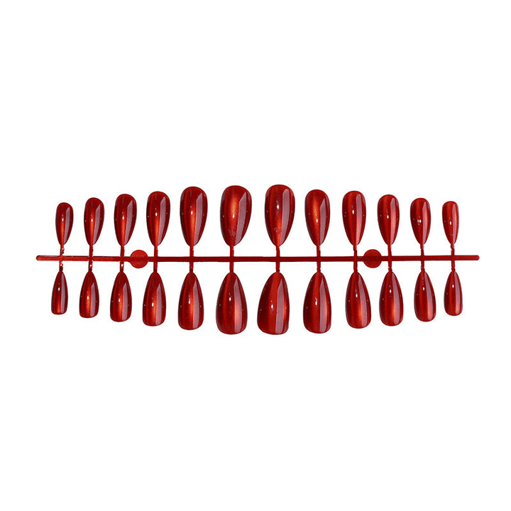 Artificial nail set with glossy design Bowlift