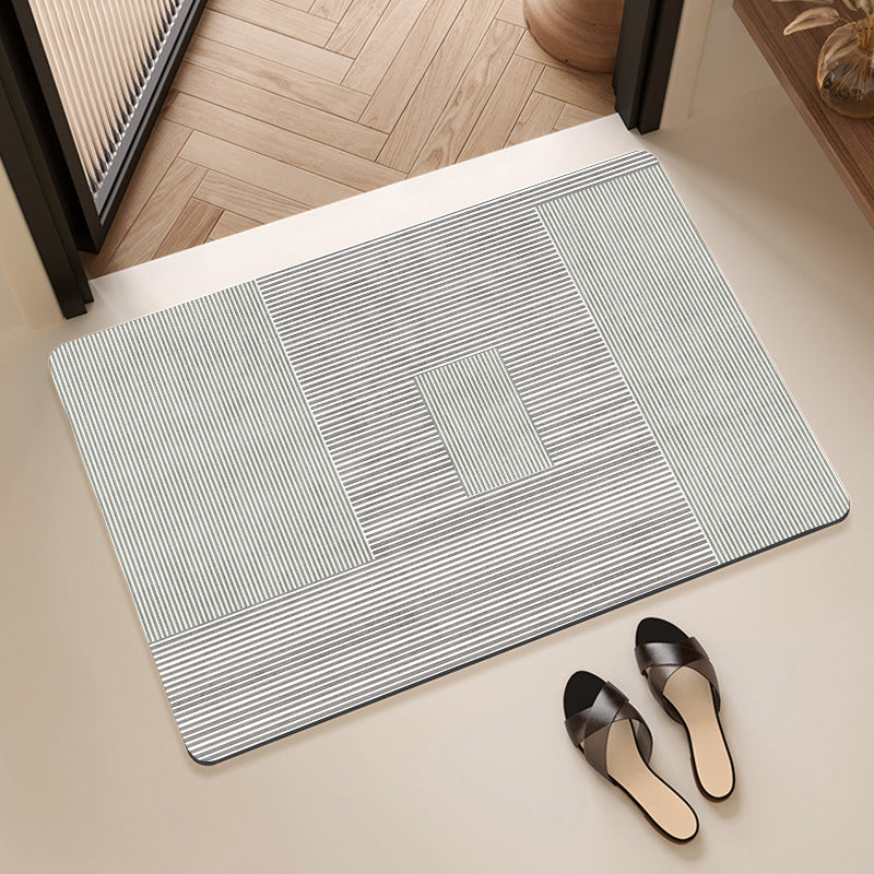 Geometric Abstract Bath Mat Bowlift