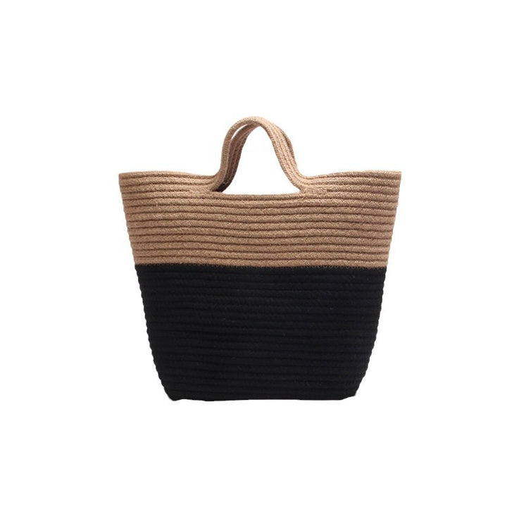 Spacious and Stylish Rattan Tote Bag Bowlift