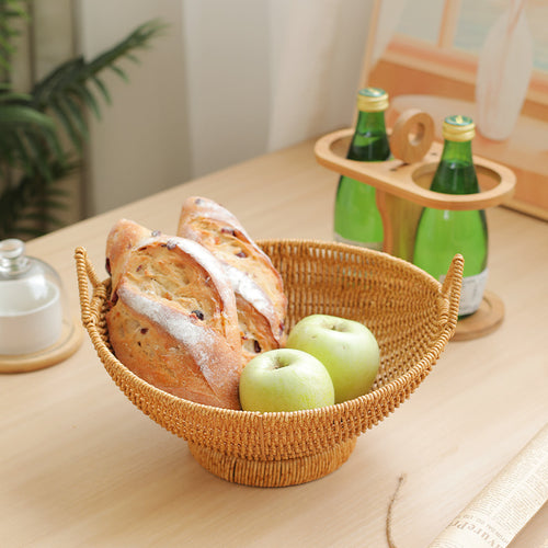 Elegant Woven Fruit Serving Bowl Bowlift