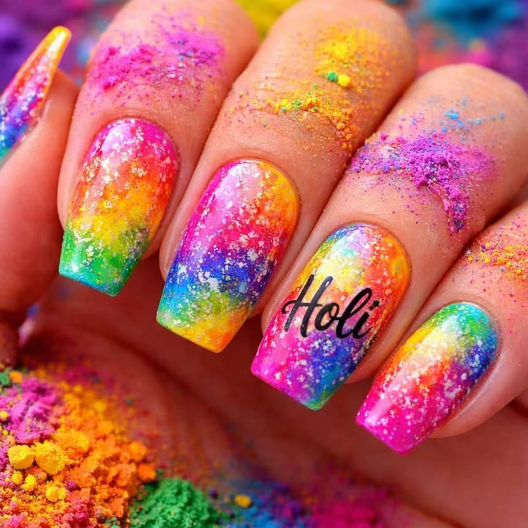 Creative Art Nails with Spectacular Gradient Bowlift