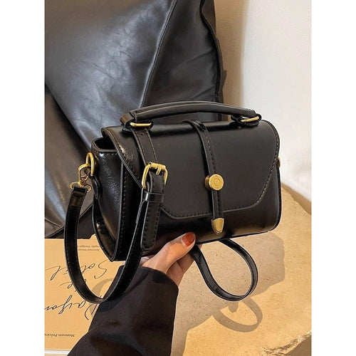 Vintage-Inspired Leather Handbag Bowlift