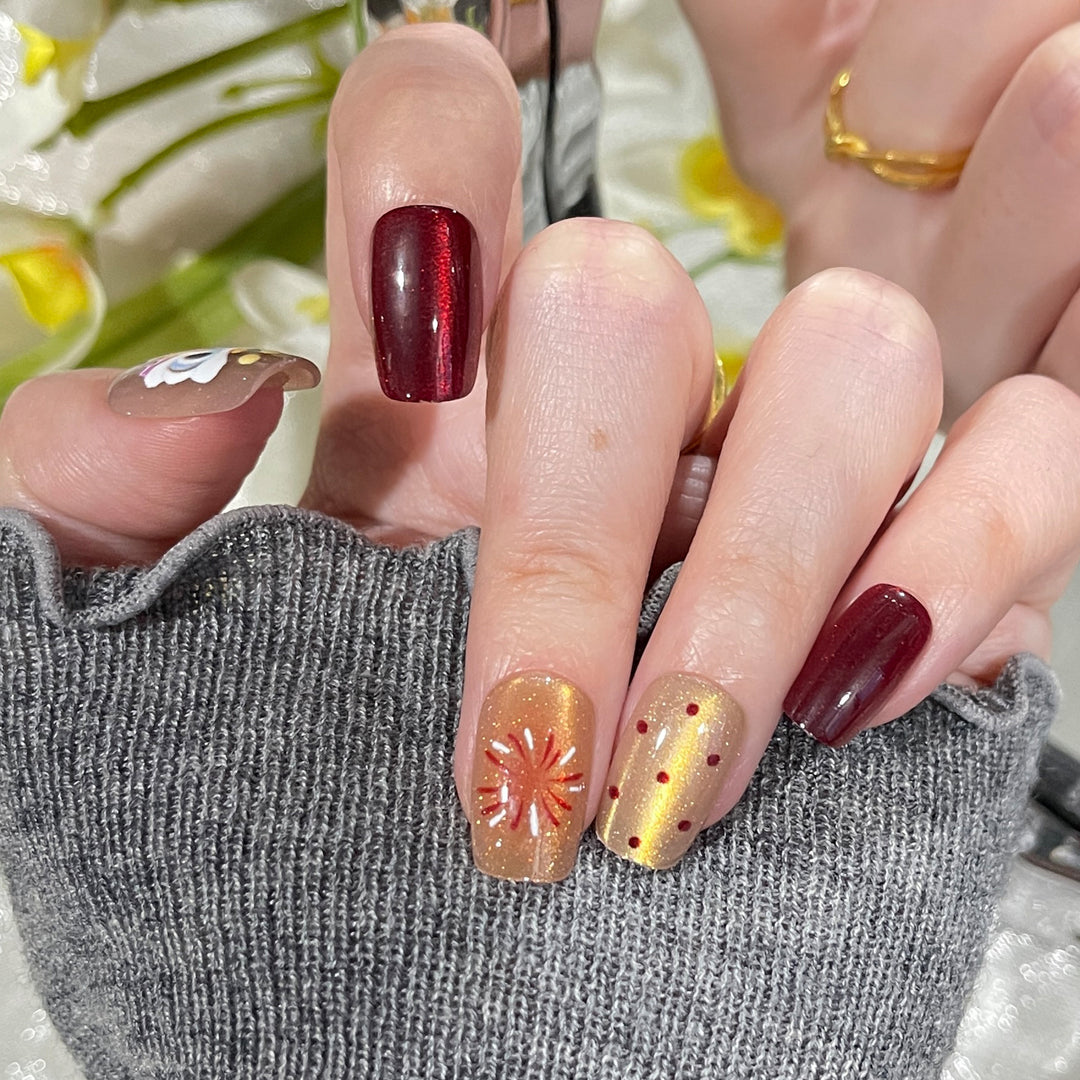 Premium Acrylic Press-On Nail Tips Bowlift