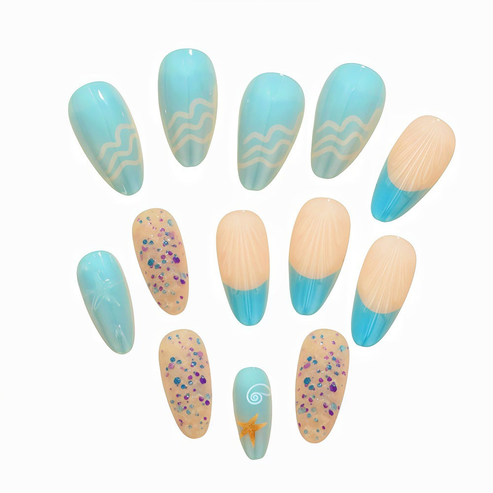 Creative artificial nails in maritime design Bowlift