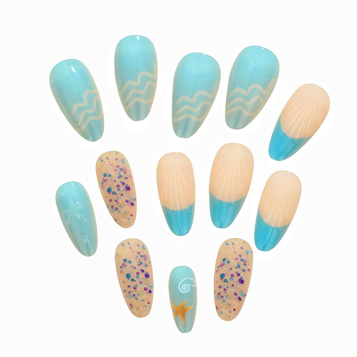 Creative artificial nails in maritime design Bowlift