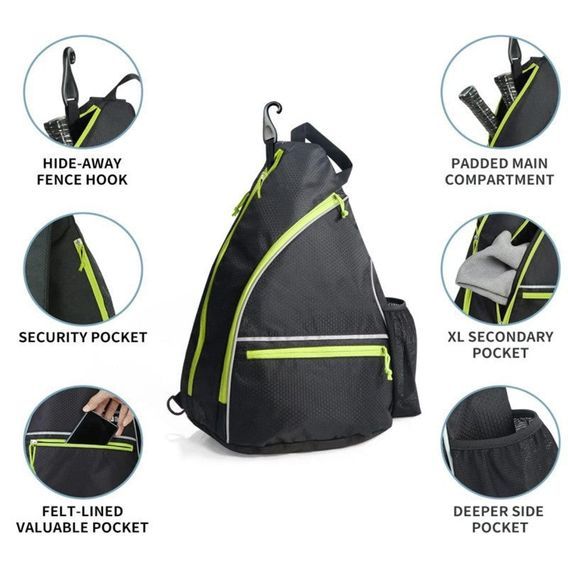 Sporty backpack with compartments for rackets and accessories Bowlift
