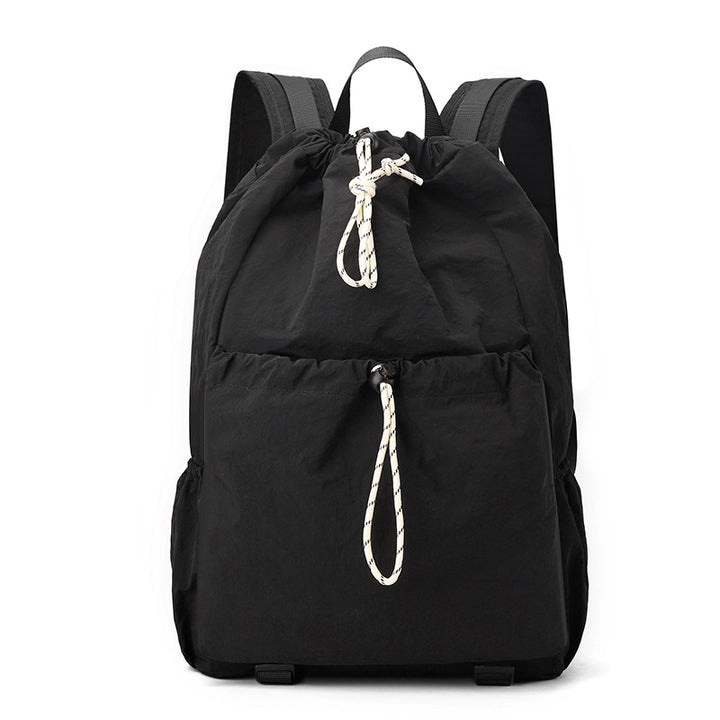 Compact Drawstring Travel Backpack Bowlift
